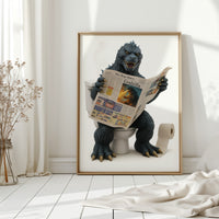Godzilla on the Throne