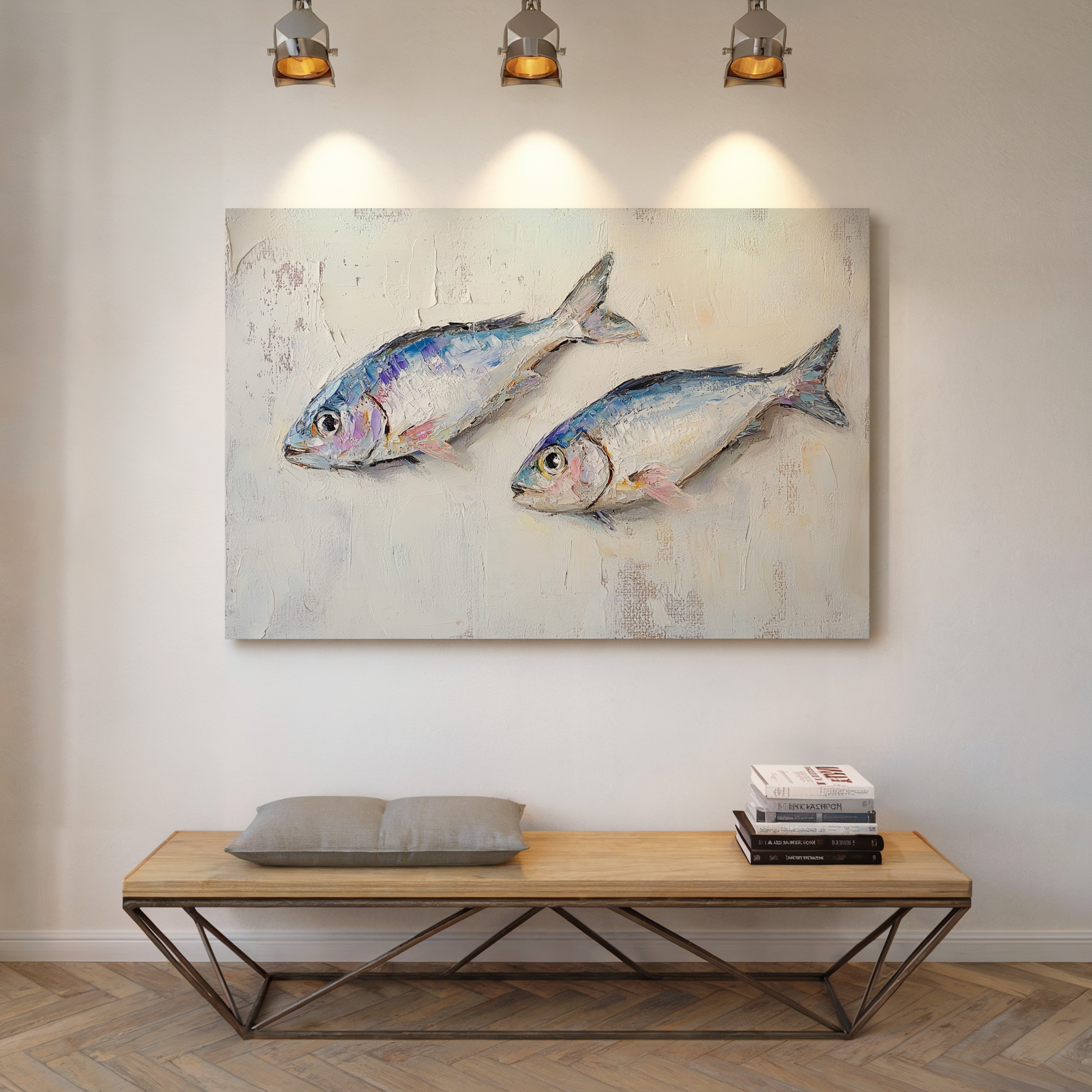 Silver Fish Dance Through Morning Light