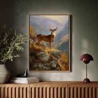 Autumn Light Crowns Mountain King