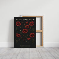 A Little Dramatic: Vintage Poppy Chart