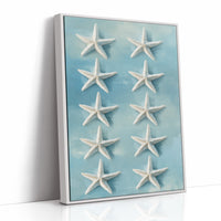 Sea Stars Float On Aqua Tide