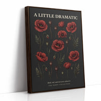 A Little Dramatic: Vintage Poppy Chart