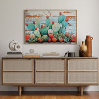 Desert Jewels On Weathered Wood