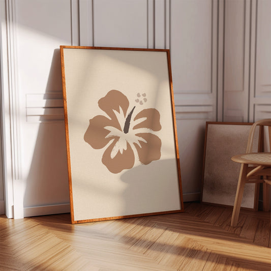 Gentle Petals Dance In Bronze