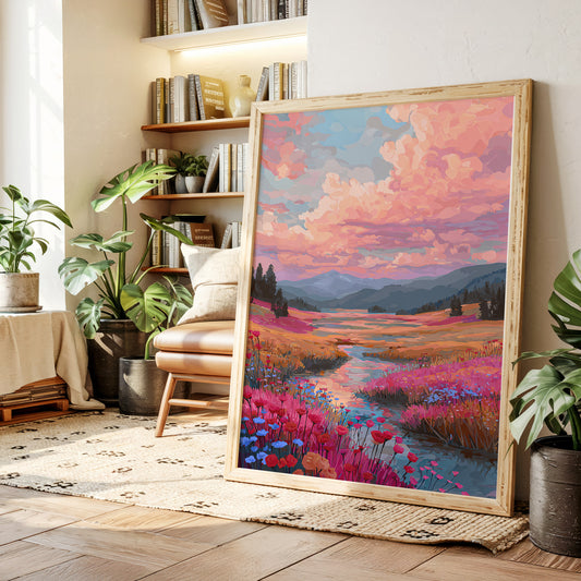 Where Colors Dance at Dusk