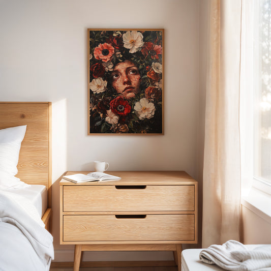Fading Bloom Portrait