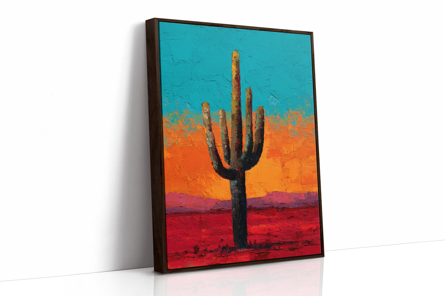 Solitary Sentinel At Sunset