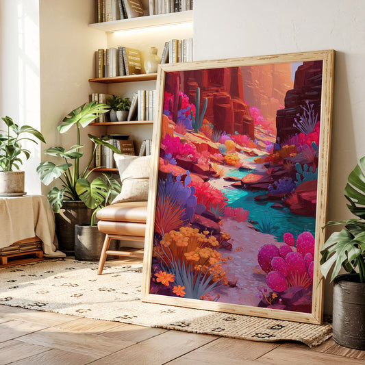 Colors of the Desert Embrace