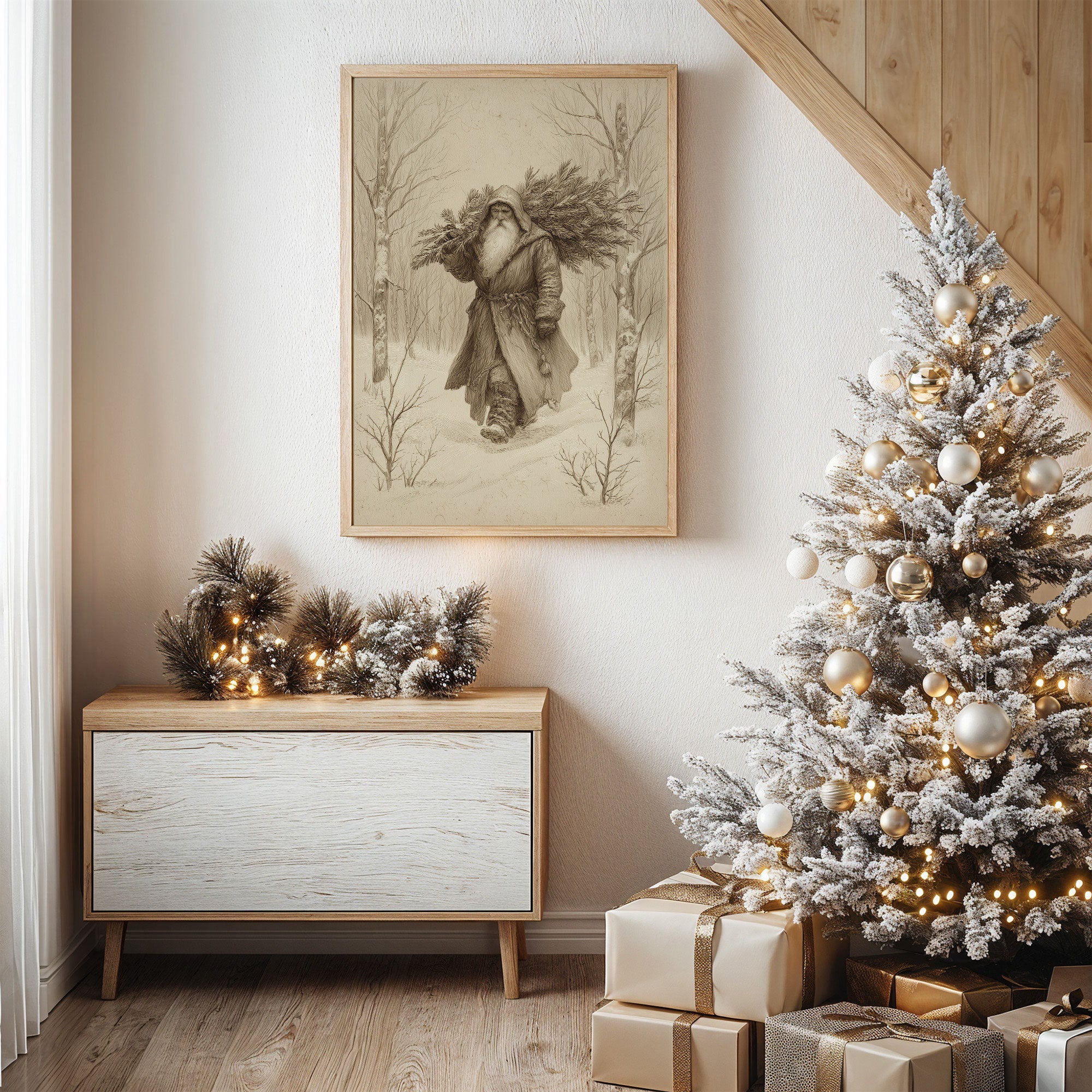 Winter Tales Through Forest Paths