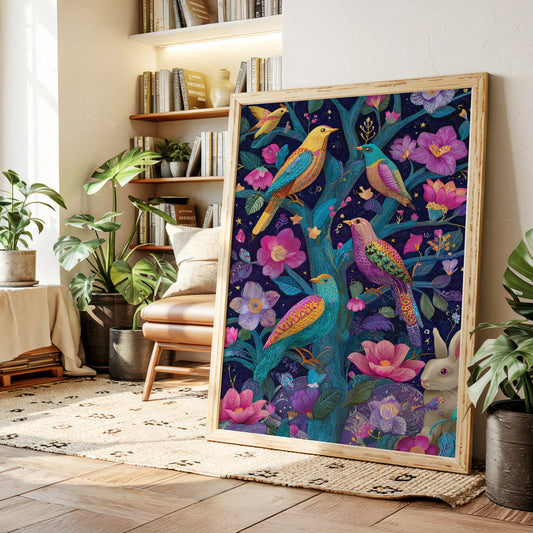 A Symphony of Colorful Companions