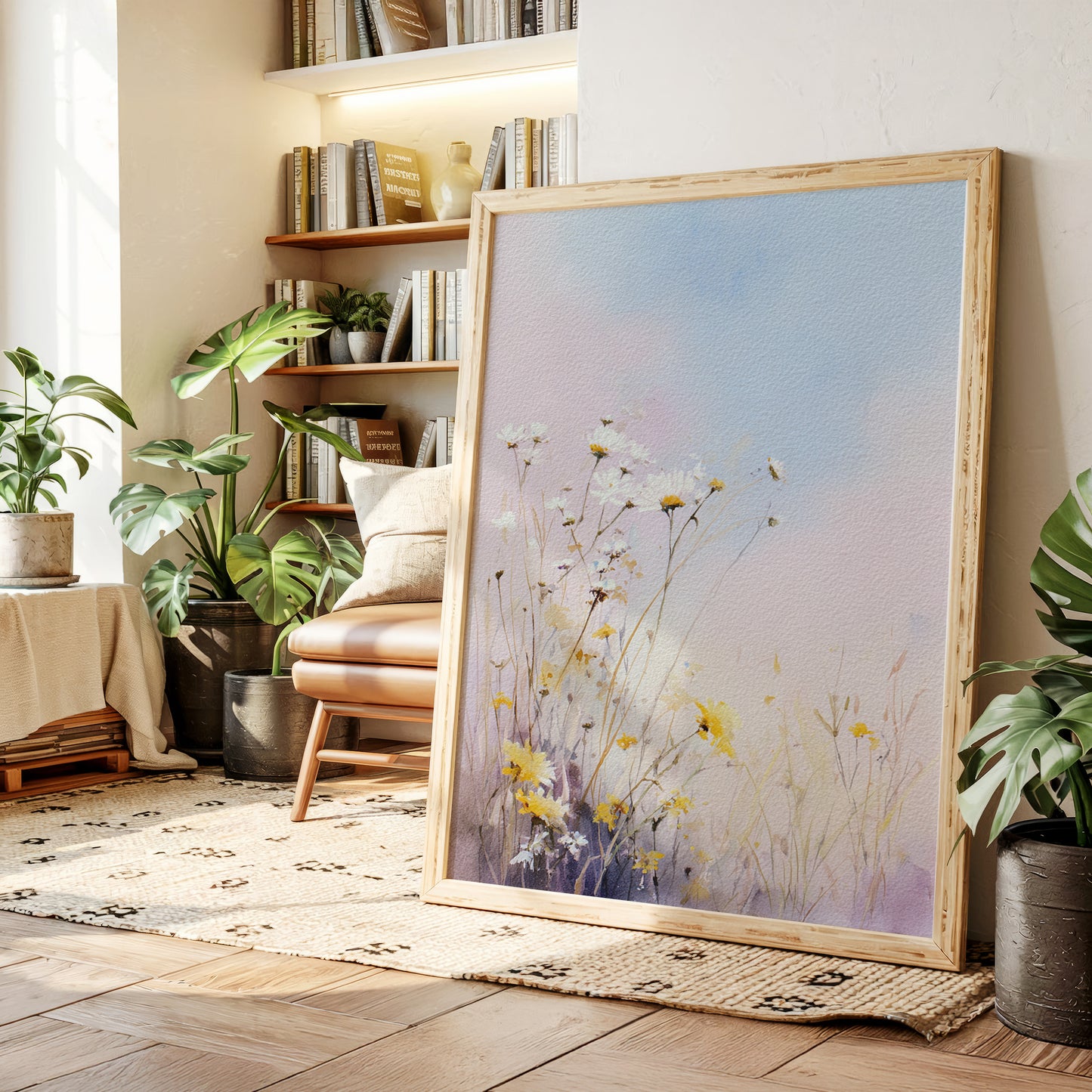 Fields Beneath a Gentle Sky