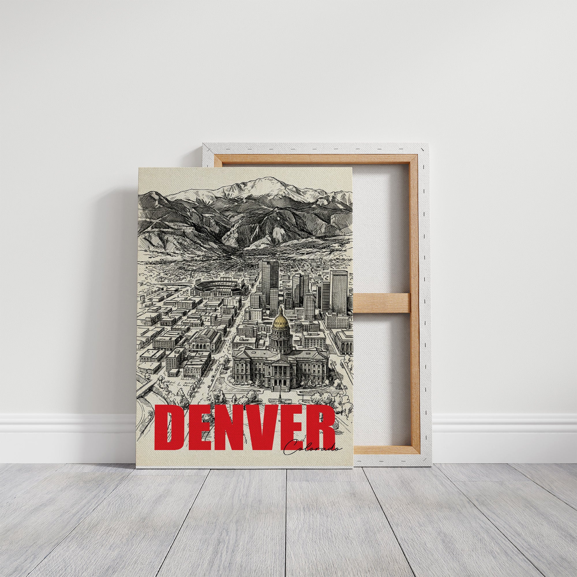 Denver, Gold Dome Below