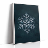 Frost Builds Its Cathedral Slowly