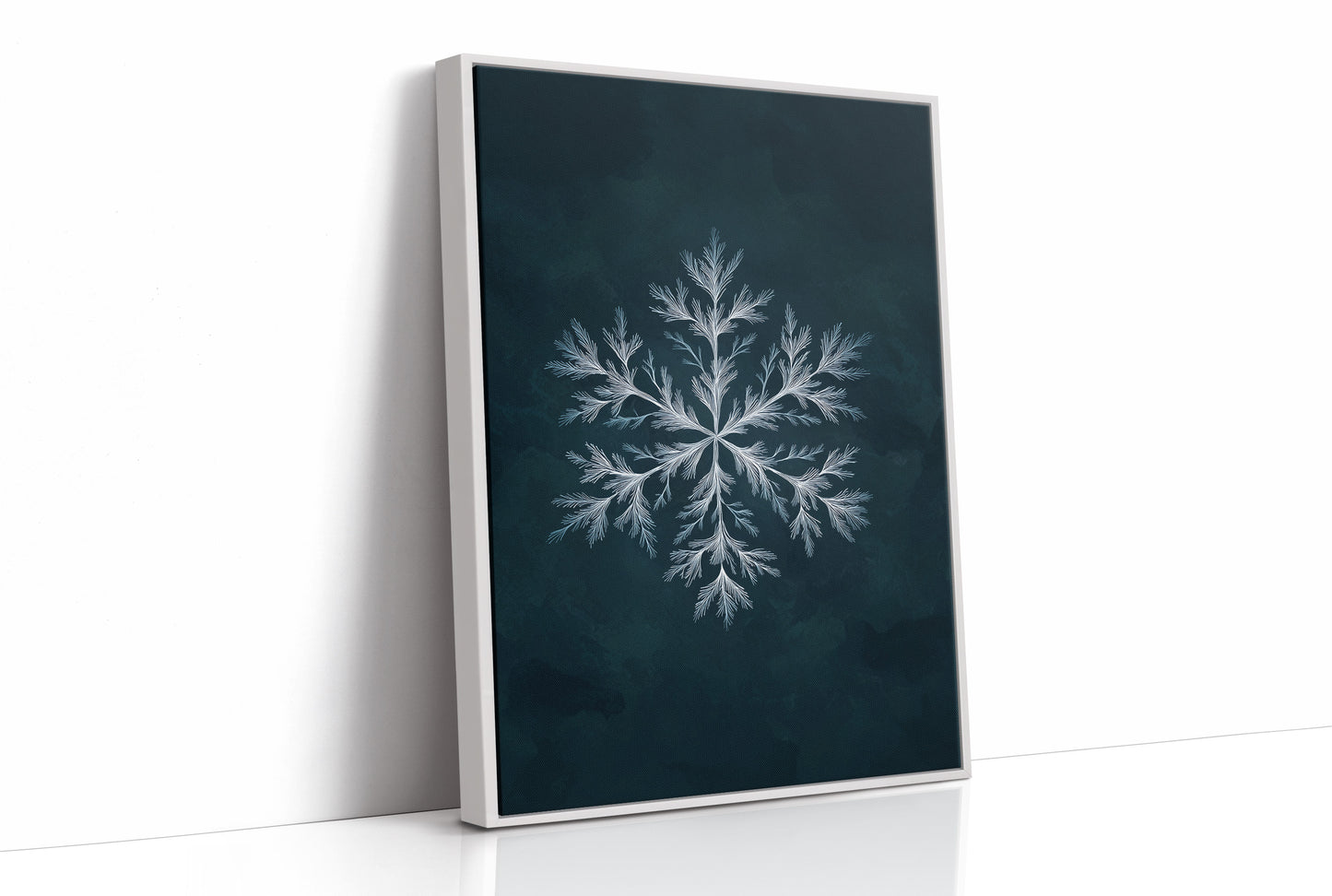 Frost Builds Its Cathedral Slowly