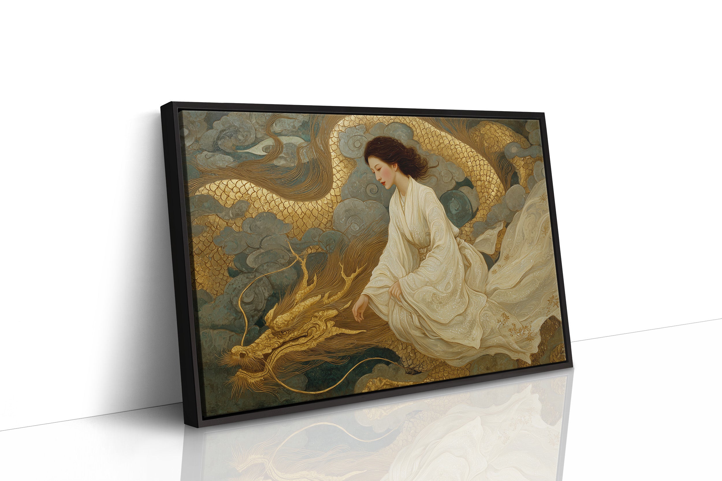 Dragon Tales In Morning Gold