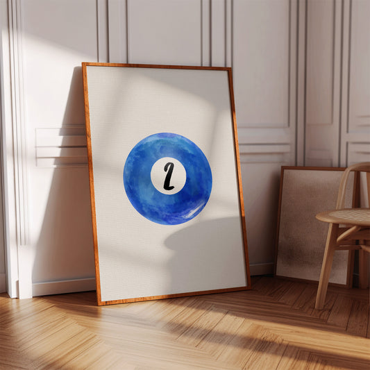 Two Ball Dances In Azure Light