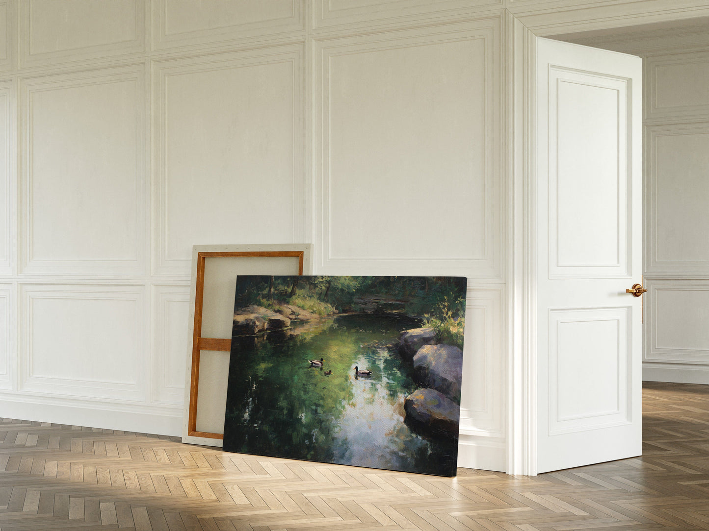 Mallards Find Their Secret Pool