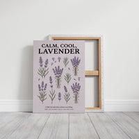 Calm, Cool, Lavender: Vintage Lavender Chart