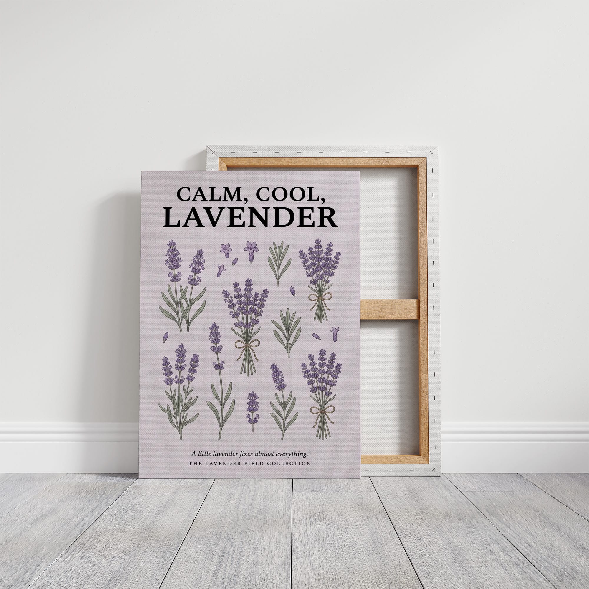 Calm, Cool, Lavender: Vintage Lavender Chart