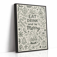 Holiday Cheer In Simple Lines