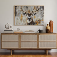 Noble Stag In Golden Light