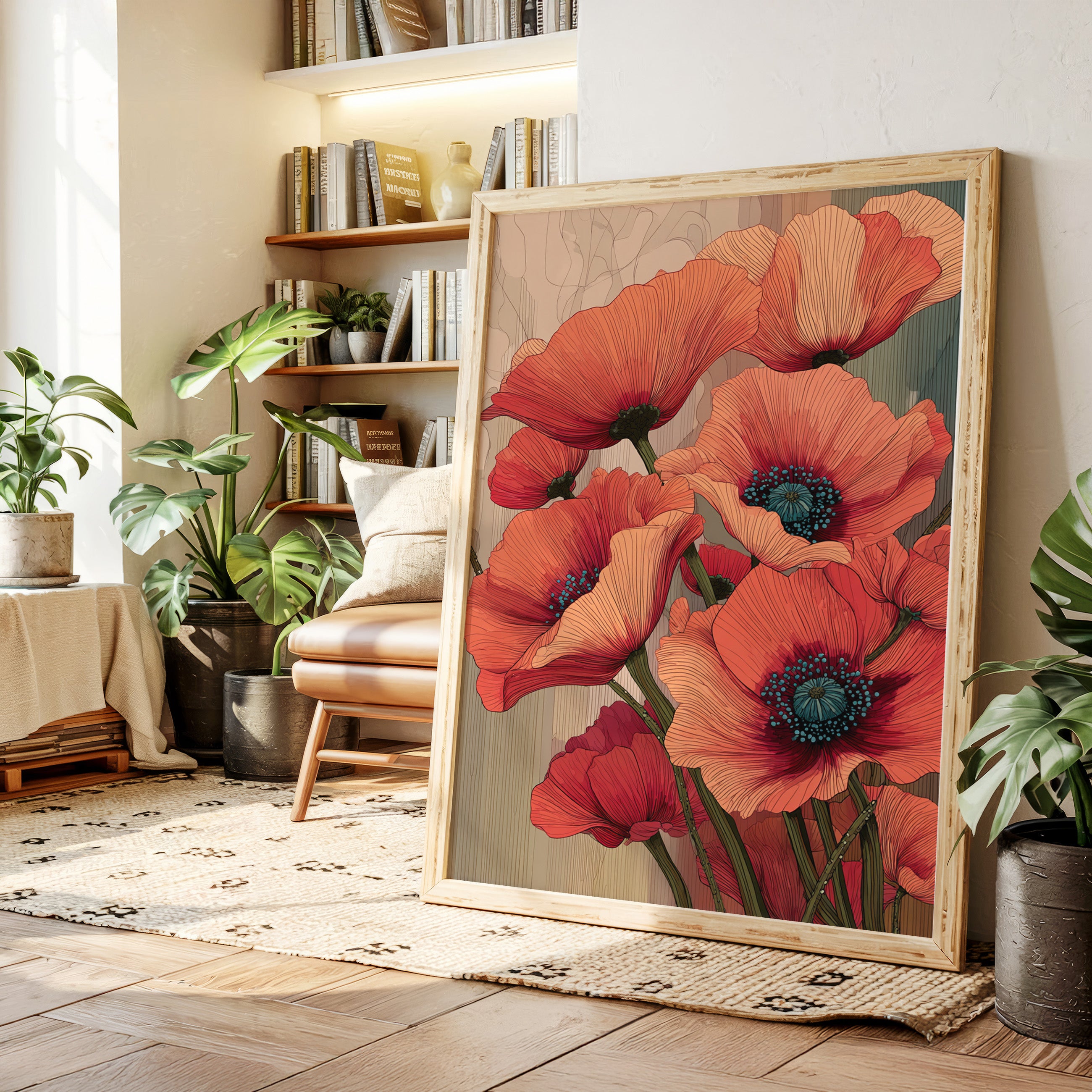 Fireside Blooms in Full Bloom