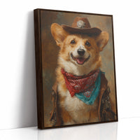 Cowboy Corgi Rules The Ranch