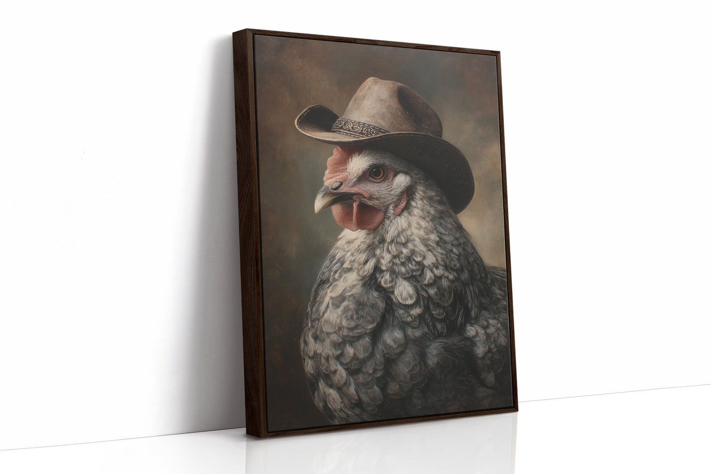 Barnyard Baron In Portrait Pose