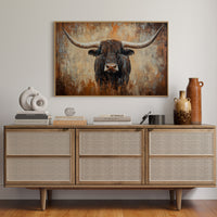 Longhorn Tales In Copper Light