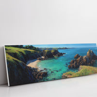 Turquoise Cove Beneath The Cliffs