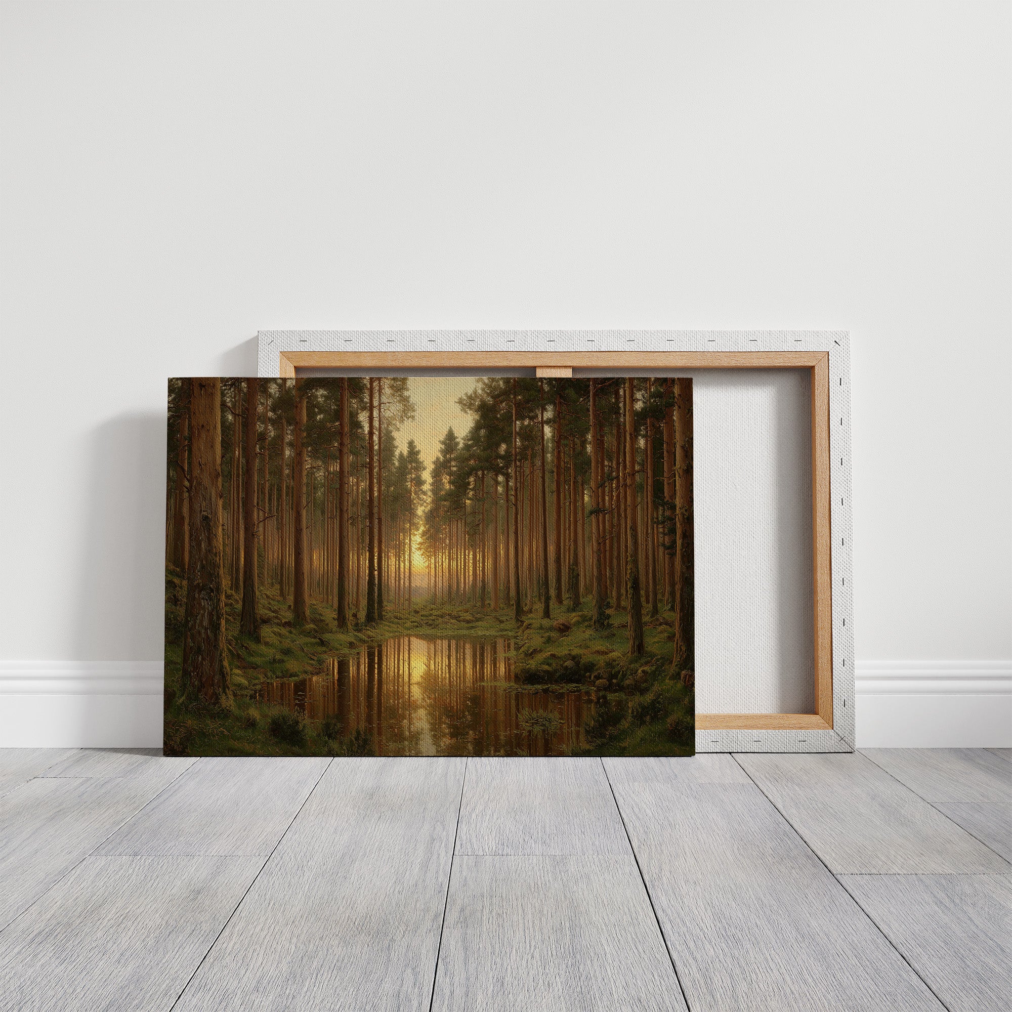 Whispered Reflections in Ancient Timber
