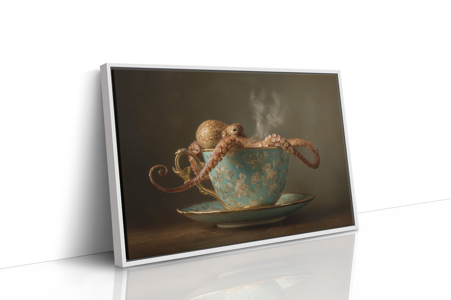 Curious Tentacles In Vintage Teacup