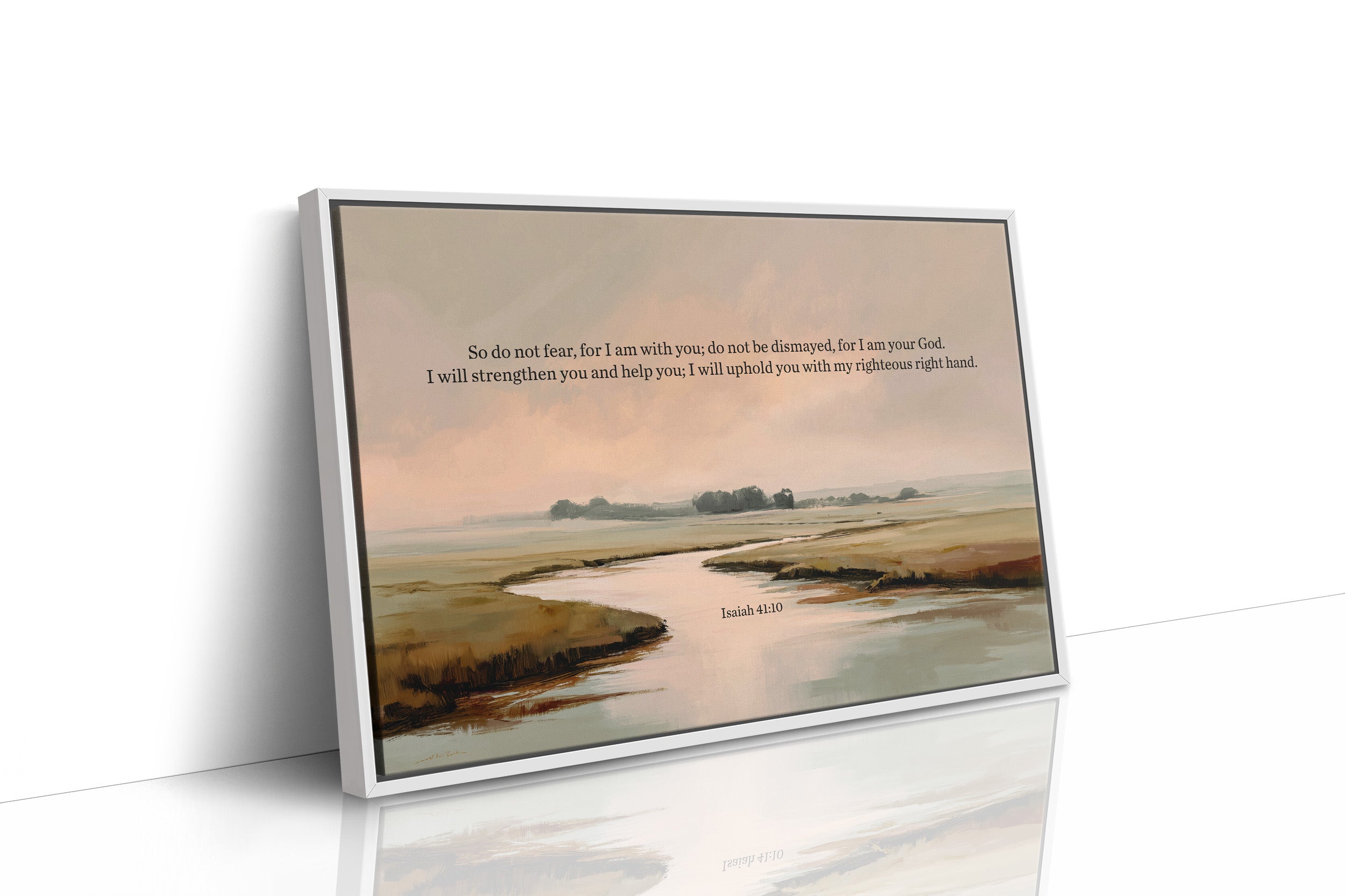 Sacred Promises Flow Through Quiet Waters Isaiah 41:10