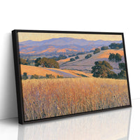Golden Hills at Dusk