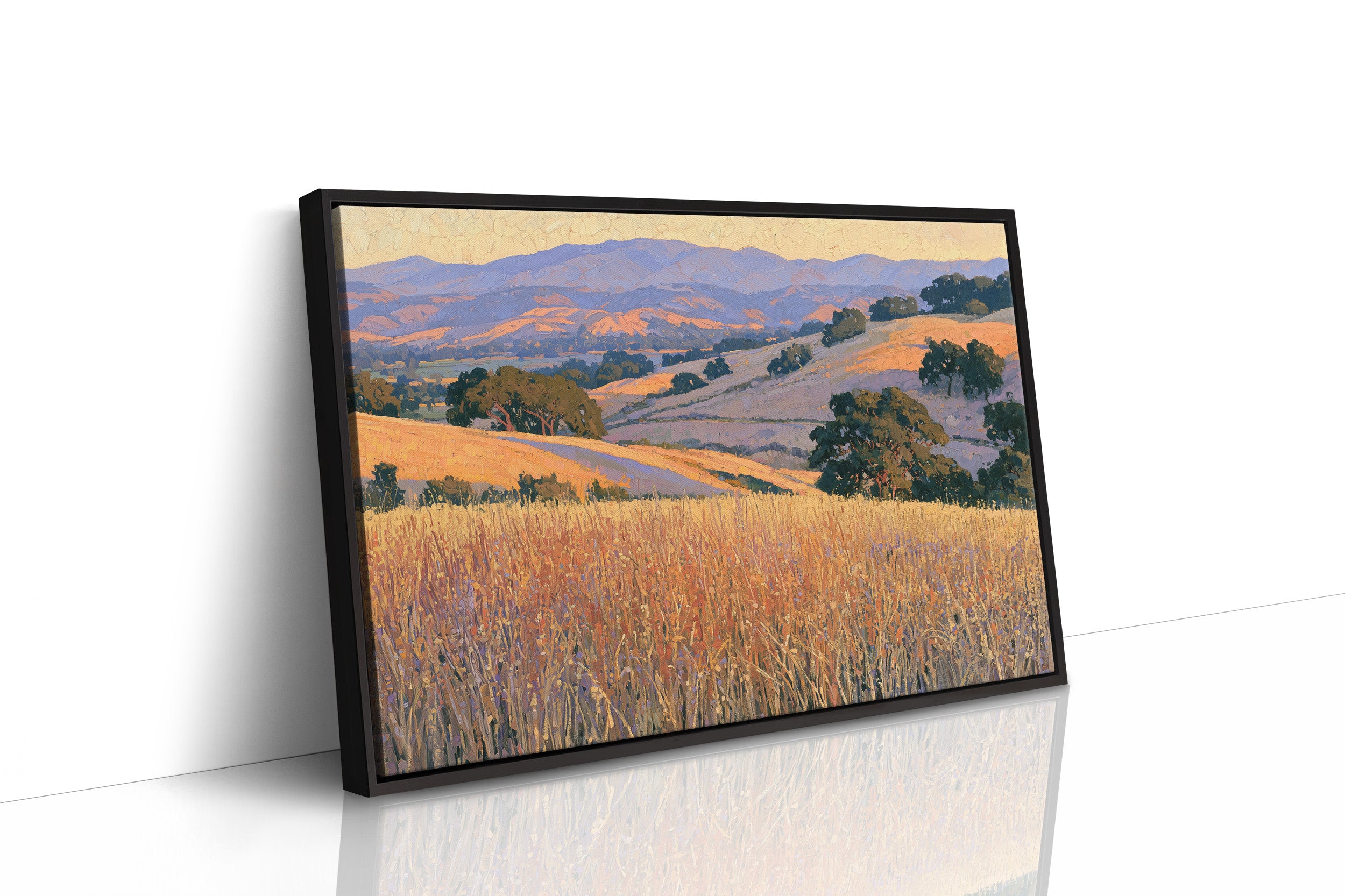 Golden Hills at Dusk