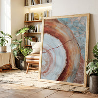 Earthy Tones in Circular Harmony
