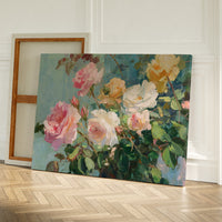 Summer Roses Catch Morning Light