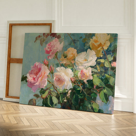 Summer Roses Catch Morning Light