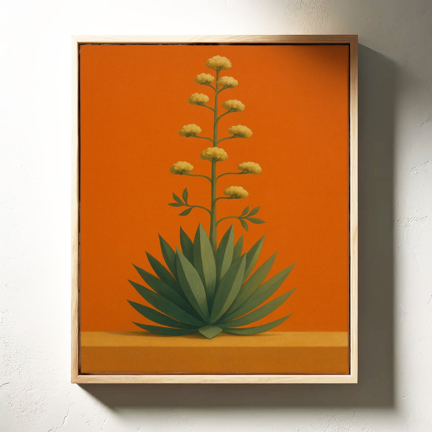 Blooming Agave