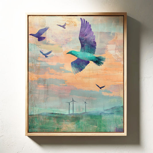 Wind Turbines Call Sacred Wings