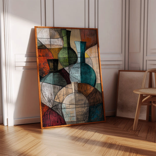Vessels Dance In Cubist Light