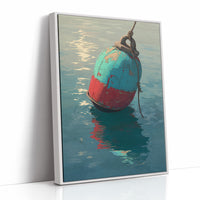 Coastal Buoy Dances With Tide