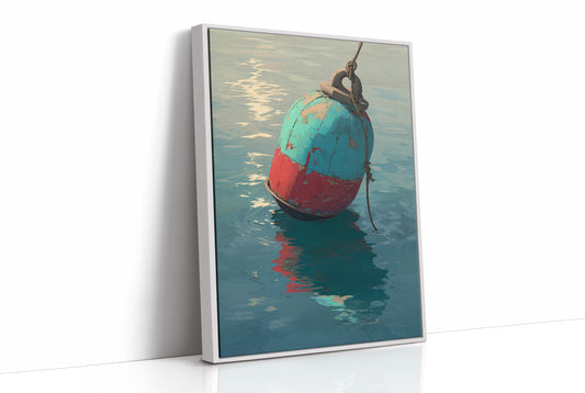 Coastal Buoy Dances With Tide