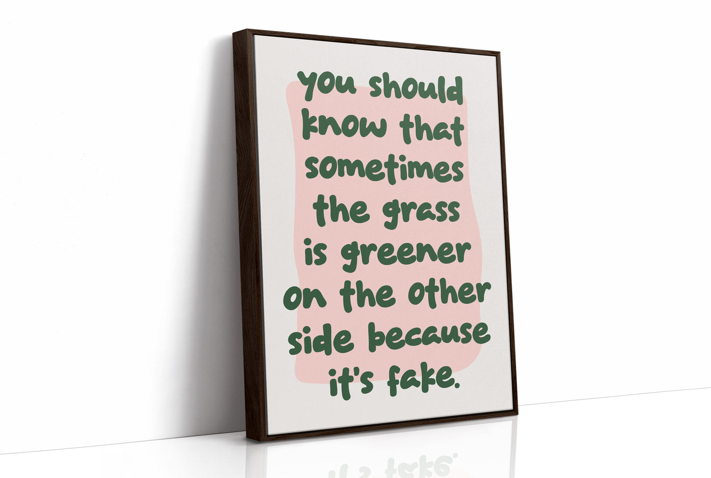 The Grass Isnt Greener