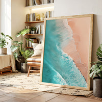 Tides Caress the Warm Sand