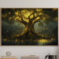 Ancient Light Dances Through Branches