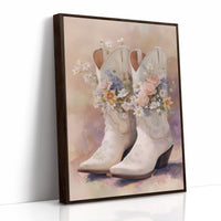 Blossoms Fill Her Dancing Boots