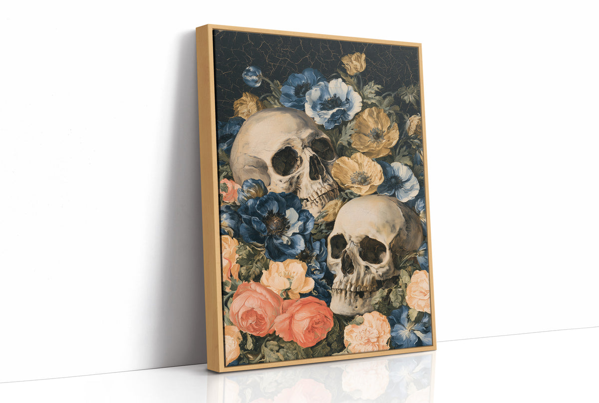 Skulls Among the Blooms