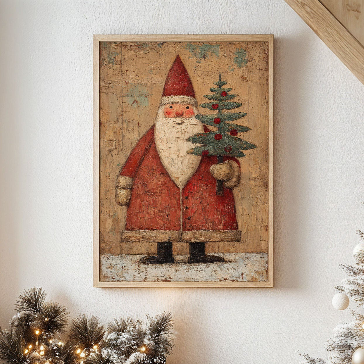 Old World Santa Brings Simple Joy