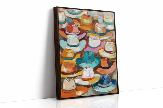 Colorful Brims Under Desert Sun